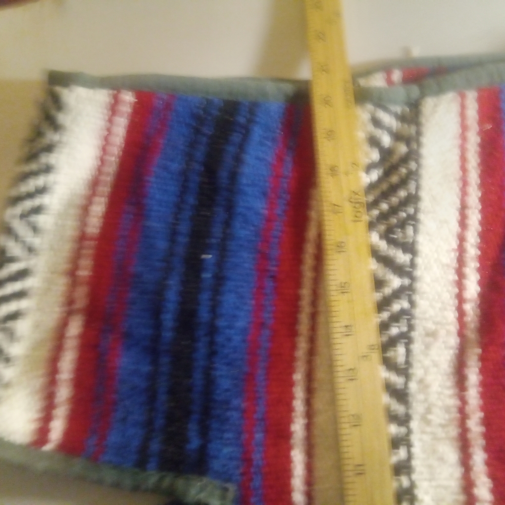 Colorful Striped Poncho - Picture 4 of 6